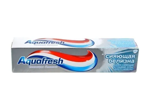 Зубная паста Aquafresh Сияющая белизна 75мл
