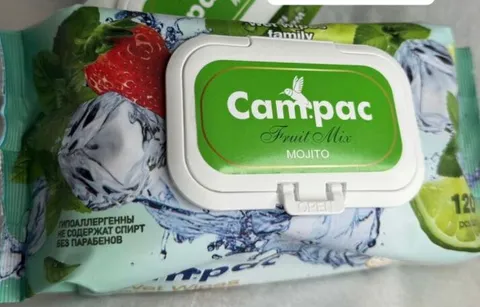 Влажные салфетки Cam.pac Мохито 120шт/18