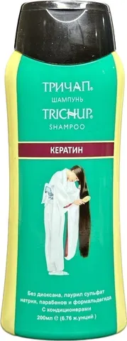 Шампунь для волос Trichup кератин 200мл/48