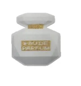 Бомбочка фигурка для ванны Boutique de savon Парфюм белая 140г