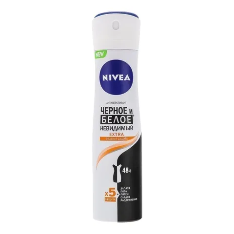 Антиперспирант Nivea extra невидимый женский 150мл/12