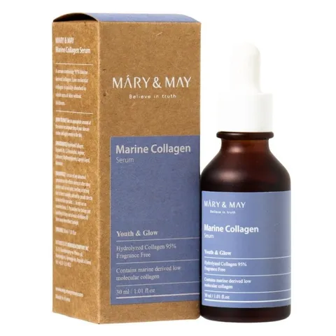 Сыворотка антивозрастная с 95% коллагена, Mary&May 30мл