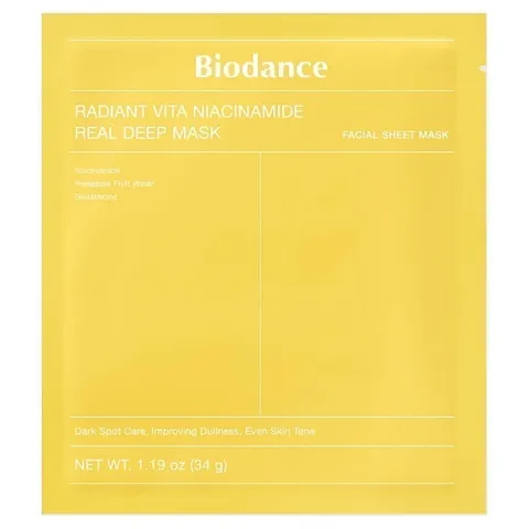 Маска гидрогелевая с ниацинамидом, Biodance/4