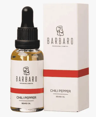 Масло для роста бороды Barbaro Chili pepper 30мл