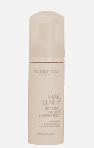 Basic Luxury Мусс для умывания с гиалуроновой кислотой, Vivienne Sabo