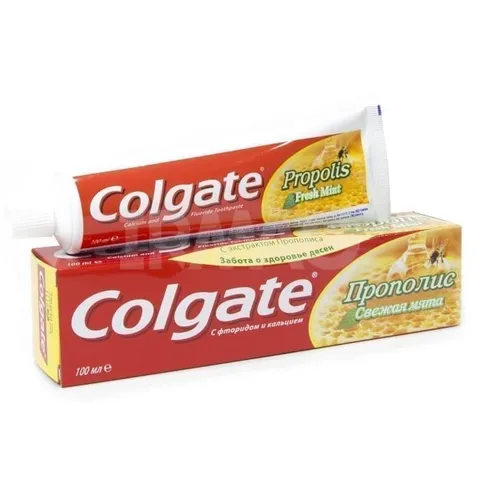 Зубная паста /Colgate/100гр ПРОПОЛИС и Алоэ/48шт