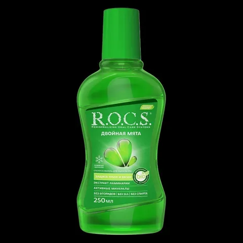 Ополаскиватель R.O.C.S. Двойная мята 250мл