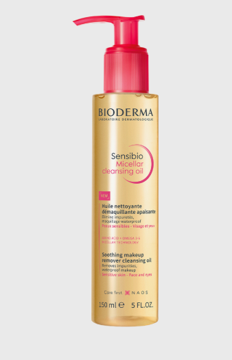 Очищающее мицелярное масло Bioderma Sensibio 150 мл 2