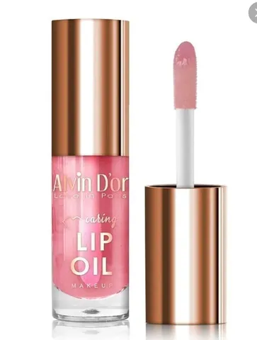 Масло для губ ухаживающее Сaring lip oil №02 малина, Alvin D'or