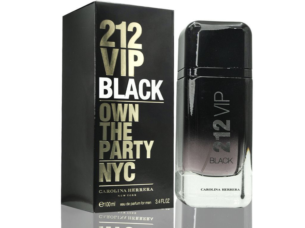 Парфюм Оригинал 212 vip black own the party nyc edp 100мл/