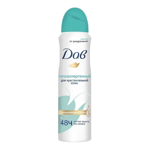 Антиперспирант Dove для чуствительной кожи sensitive женский 150мл/12