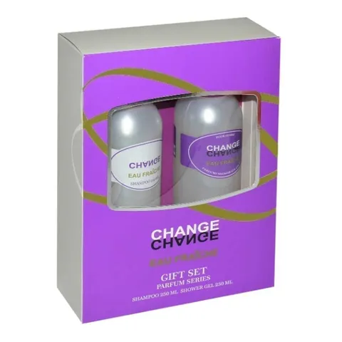 Подарочный набор Festiva Change eau Fraiche шампунь 250мл+250мл гель для душа/7
