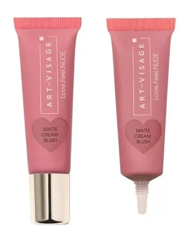 Румяна кремовые с сатиновым финишем Silk cream blush 433, ART-VISAGE