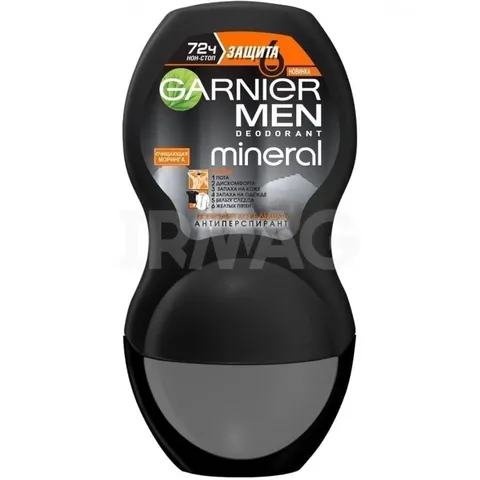 Антиперспирант шариковый Garnier очищающая моринга мужской 50мл/12