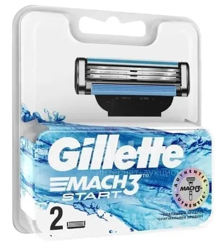 Кассета для бритья Gillette Mach3 2шт