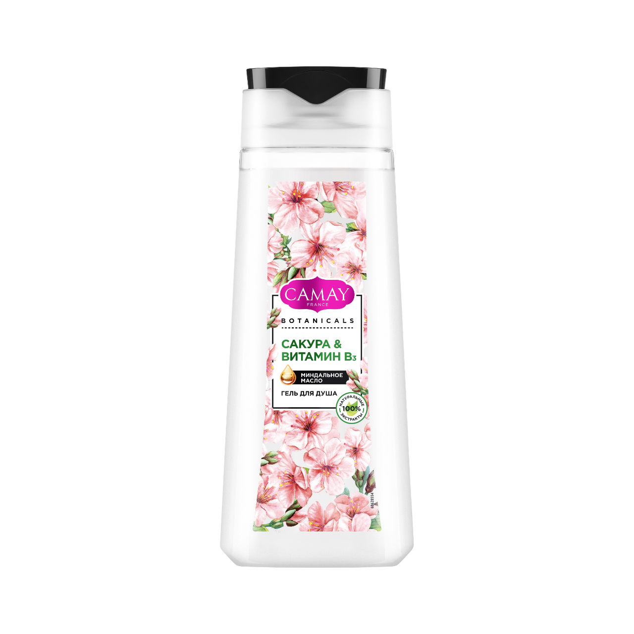Гель для душа Camay botanicals японская сакура 250мл /12