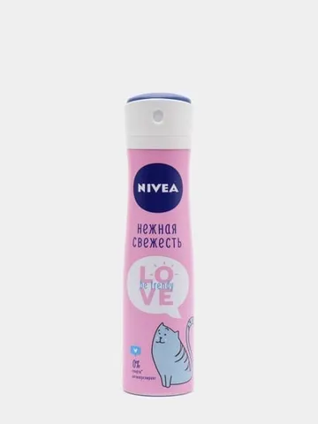 Антиперспирант Nivea женмкий Love be trendy Нежная свежесть 150мл/12