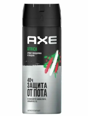 Антиперспирант Axe africa мужской 150мл/6