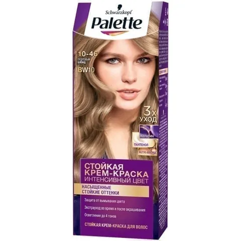 Крем-краска для волос Palette 10-46 пудровый блонд 110мл/