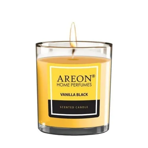 Ароматическая свеча Areon vanilla black 120гр/