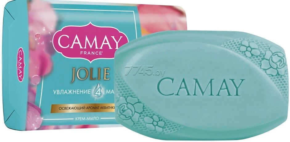 Мыло для рук Camay туалетное Jolie 85мл/