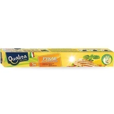 Рукав для запекания 5м+1 в коробке Qualita 5м/30