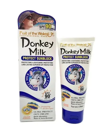 Солнцезащитный крем Donkey milk spf60 130мл