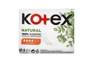 Прокладки гигиенические Kotex Natural Kotex 8шт/10