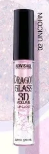Блеск для губ DRAGON GLASS 3D Volume 02, Luxvisage