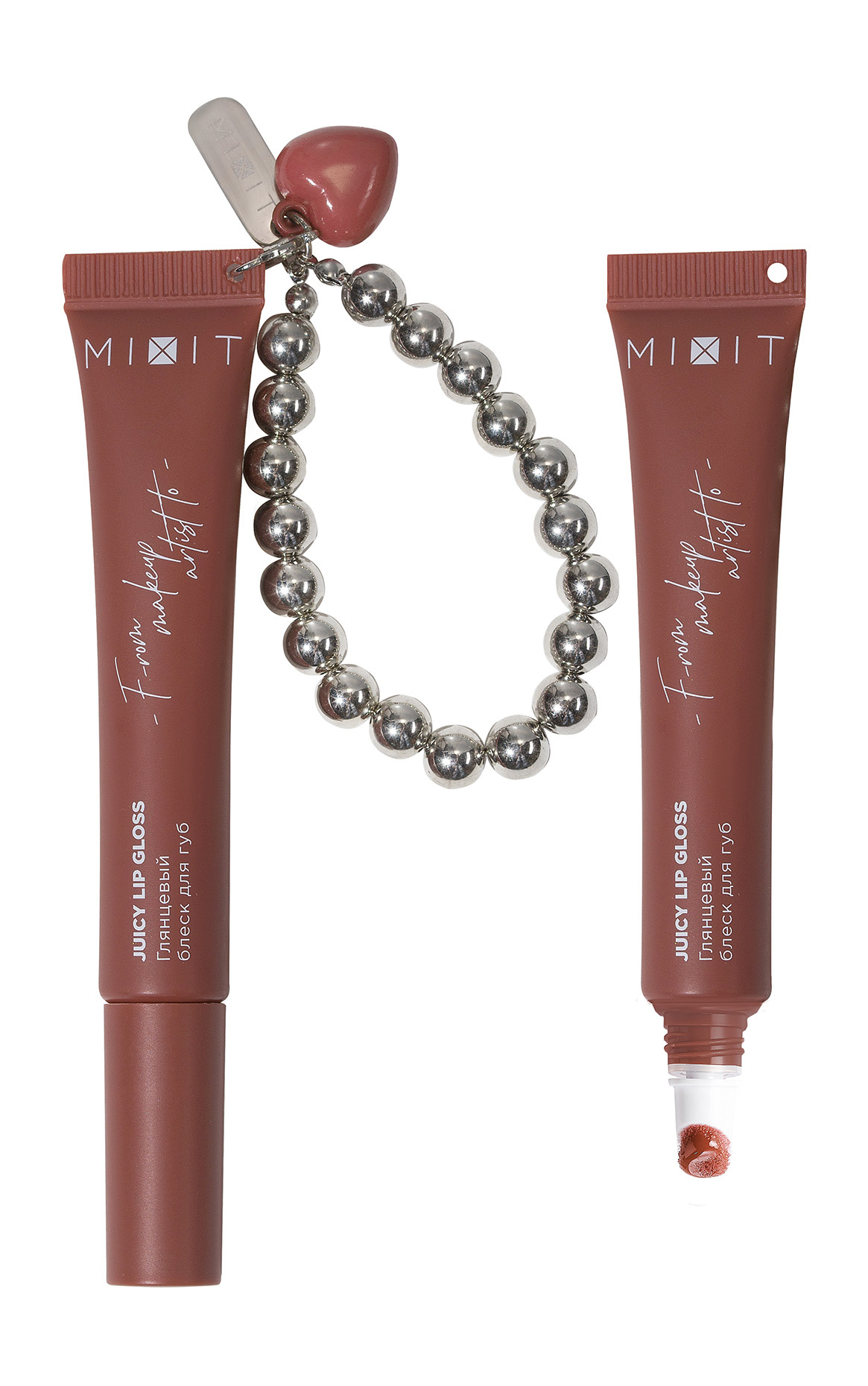 Make Up Глянцевый блеск для губ, 02 - Make Up Juicy Lip Gloss, 02 12 ml