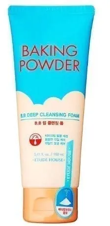 Пенка для лица Baking Powder BB Deep, Etude House 160мл/48