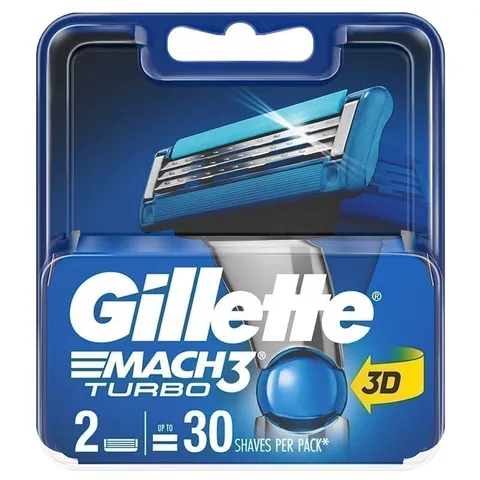 Кассета для бритья Gillette Mach3 turbo 2шт