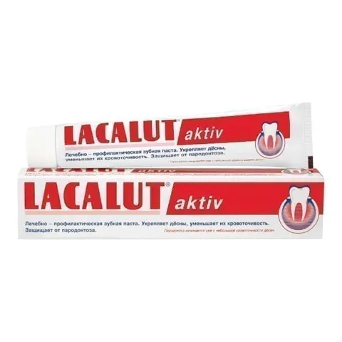 Зубная паста Lacalut Aktiv  75мл/24 НЗ