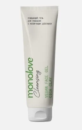 Гель для умывания Monolove очищающий Vegan cica clay 150 мл