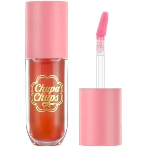 Chupa Chups ухаживающее масло для губ в оттенке "Peach"