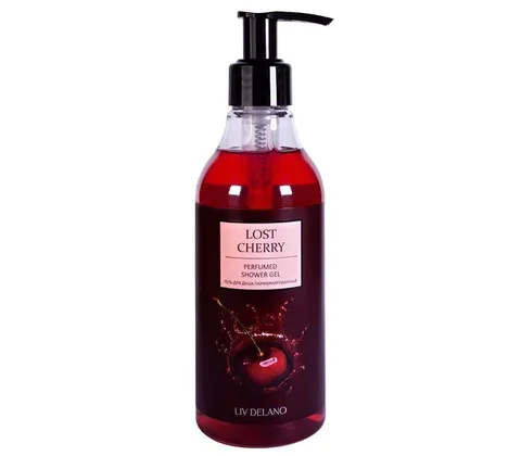 Гель для душа  Liv delano парфюмированный lost cherry 250мл/16шт