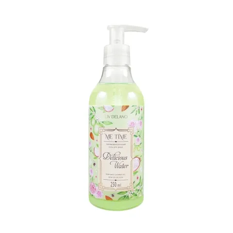 Гель для душа  Liv delano парфюмированный me time Delicious water 250мл/ НЗ