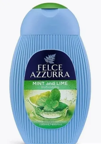 Гель для душа  Felce Azzurra "С живым ароматом мята и лайм" 250 мл.