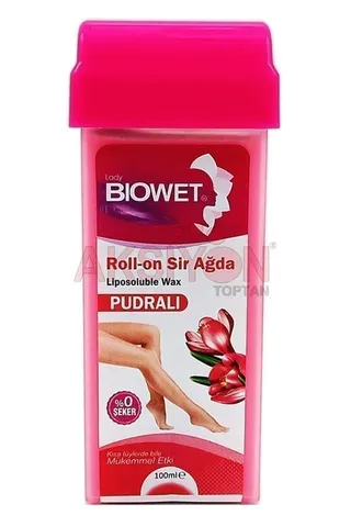 Картриджный воск для депиляции Biowet розовая пудра 100мл/ МШ