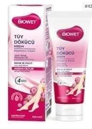 Крем для депиляции Biowet розовый hassas 100мл/ МШ