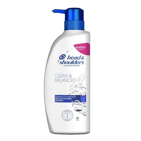 Шампунь для волос Head & shoulders Ckean balanced 650мл/12