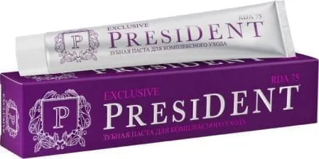 Зубная паста President президент эксклюзив 75мл/24