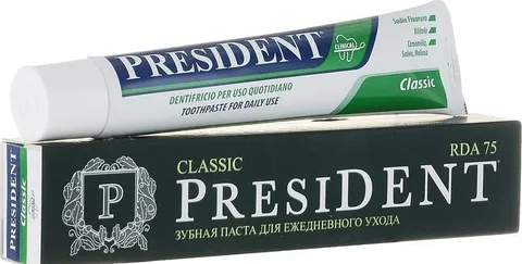 Зубная паста President classic 75мл/24
