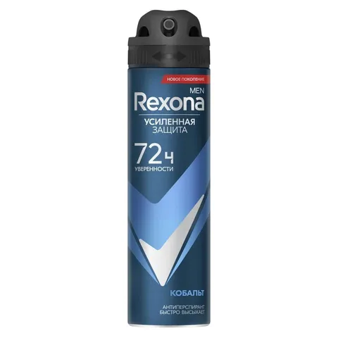 Антиперспирант Rexona men кобальт мужской 200мл/12