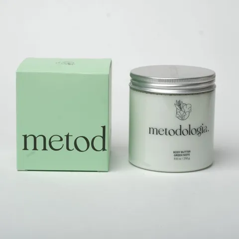 Баттер д/тела питательный Зеленая нота Body butter green note 250г Metodologia
