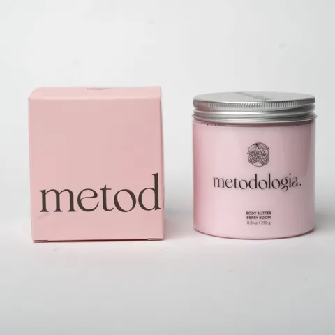Баттер д/тела питательный Ягодный бум Body butter berry boom 250г Metodologia