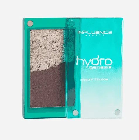 Influence Beauty Двойные тени / Double eyeshadow "Hydrogenesis" 01