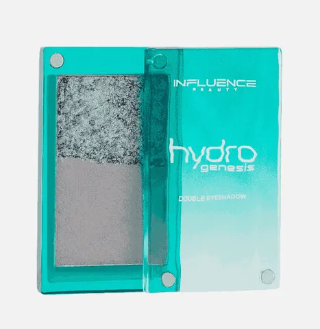 Influence Beauty Двойные тени / Double eyeshadow "Hydrogenesis" 02