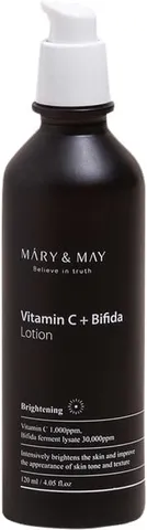 Лосьон для лица с бифидобактериями и витамином C, Mary&May 120мл/24