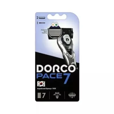 Бритвенный станок для бритья Dorсo pace 7 2 касеты